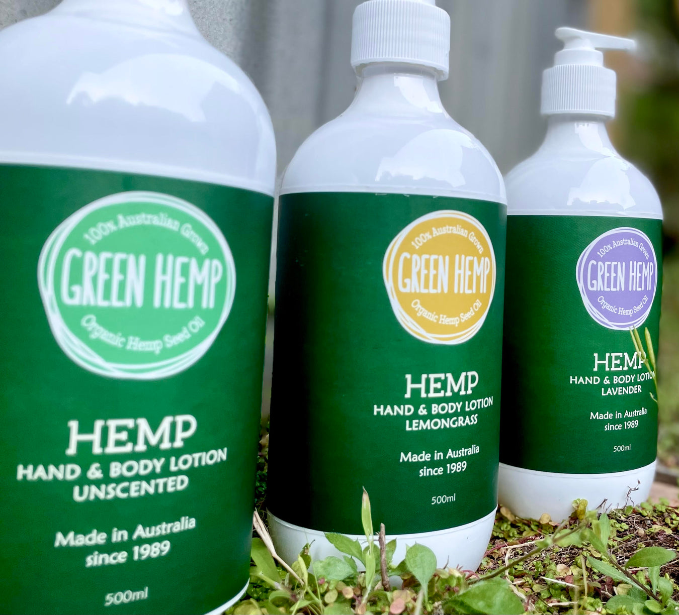 Hand & Body Lotion - GREEN HEMP