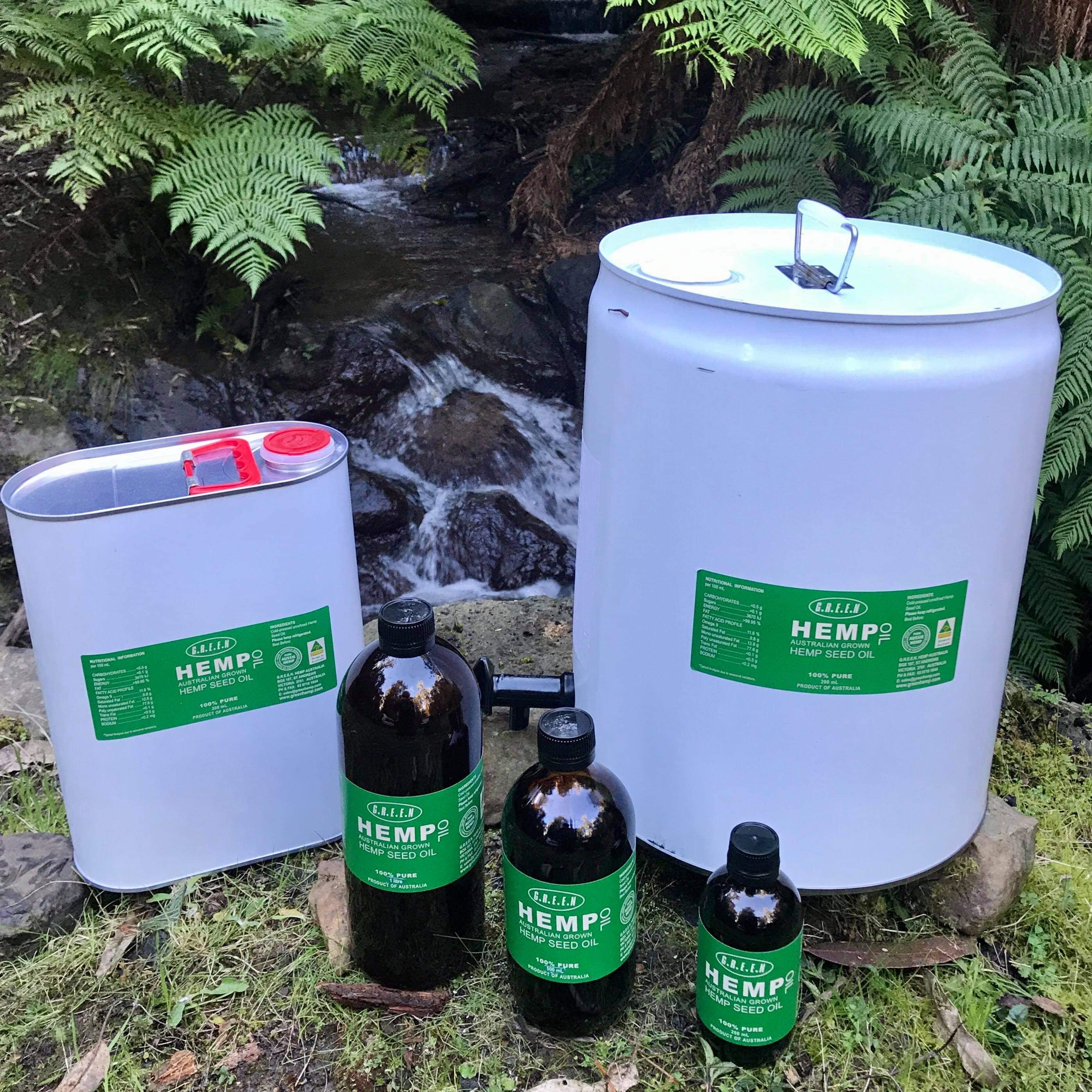 Pure Hemp Seed Oil - GREEN HEMP AUSTRALIA