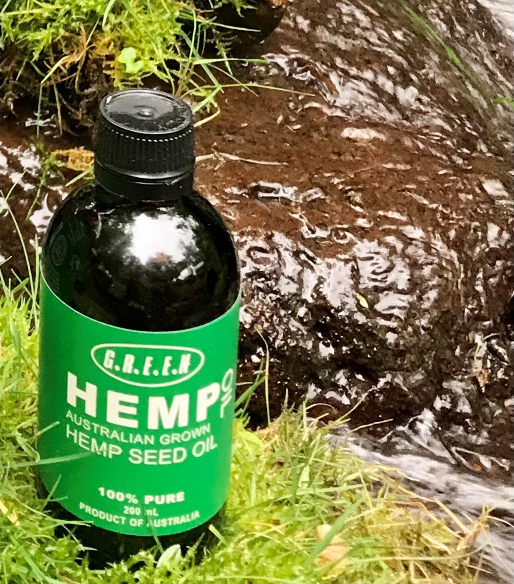 Pure Hemp Seed Oil - GREEN HEMP AUSTRALIA