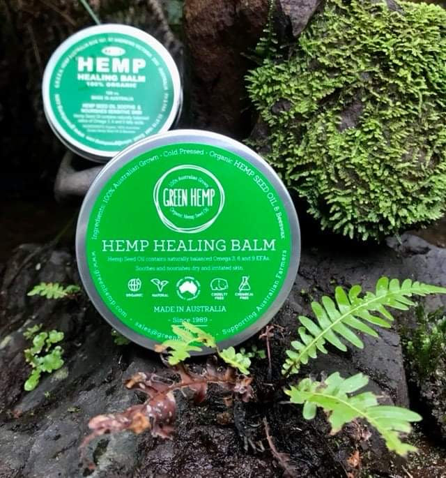 Healing Balm - Economy Box - 8 x 100ml tins - GREEN HEMP AUSTRALIA  