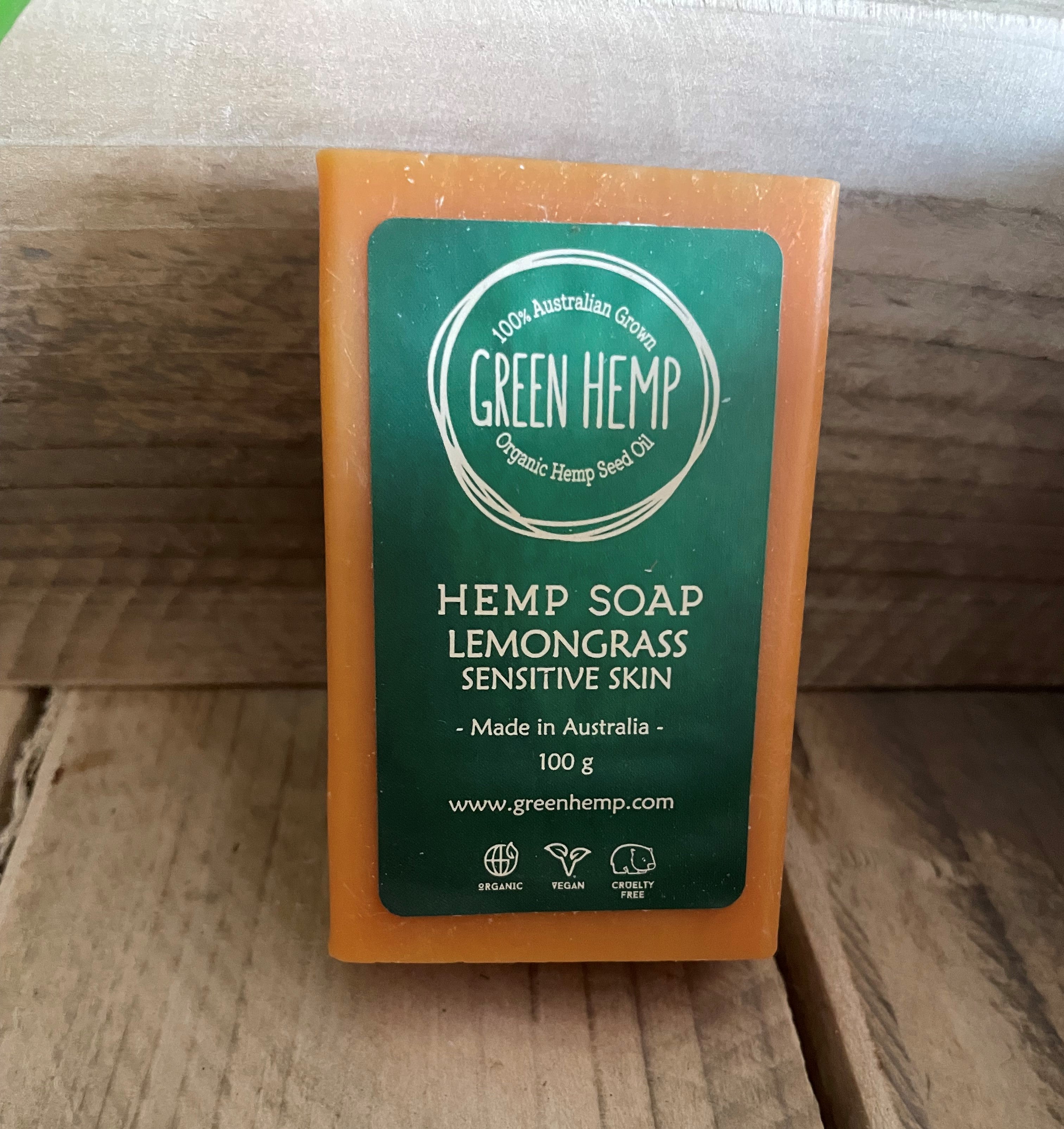 Hemp Soap Bars - GREEN HEMP AUSTRALIA  